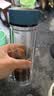 富光双层玻璃杯水杯子茶水分离泡茶杯男女士高颜值团购定制400ml 实拍图