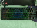 狼蛛（AULA）MINI 60HE磁轴键盘无线蓝牙三模 60键 RT键盘电竞游戏专用客制化机械键盘 网页驱动 8K回报率 PRO黑色侧刻【烟云磁轴】三模RGB 实拍图