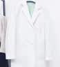 乐优佰易 短袖白大褂 标准款2XL码 男女学生化学实验工作服 实拍图