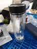 富光双层玻璃杯水杯子茶水分离泡茶杯男女士高颜值团购定制400ML 实拍图