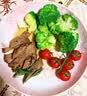 恒都 国产谷饲原切牛排组合装1.2kg（西冷4片眼肉4片）生鲜牛肉健身 实拍图