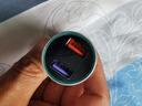 纽曼（Newmine）车载充电器点烟器一拖二双USB金属车充电压显示检测快充SX001-008 实拍图