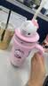 三丽鸥（SANRIO）HelloKitty冰霸公仔保温锁冷杯316不锈钢带吸管送女中秋礼物700ml 实拍图