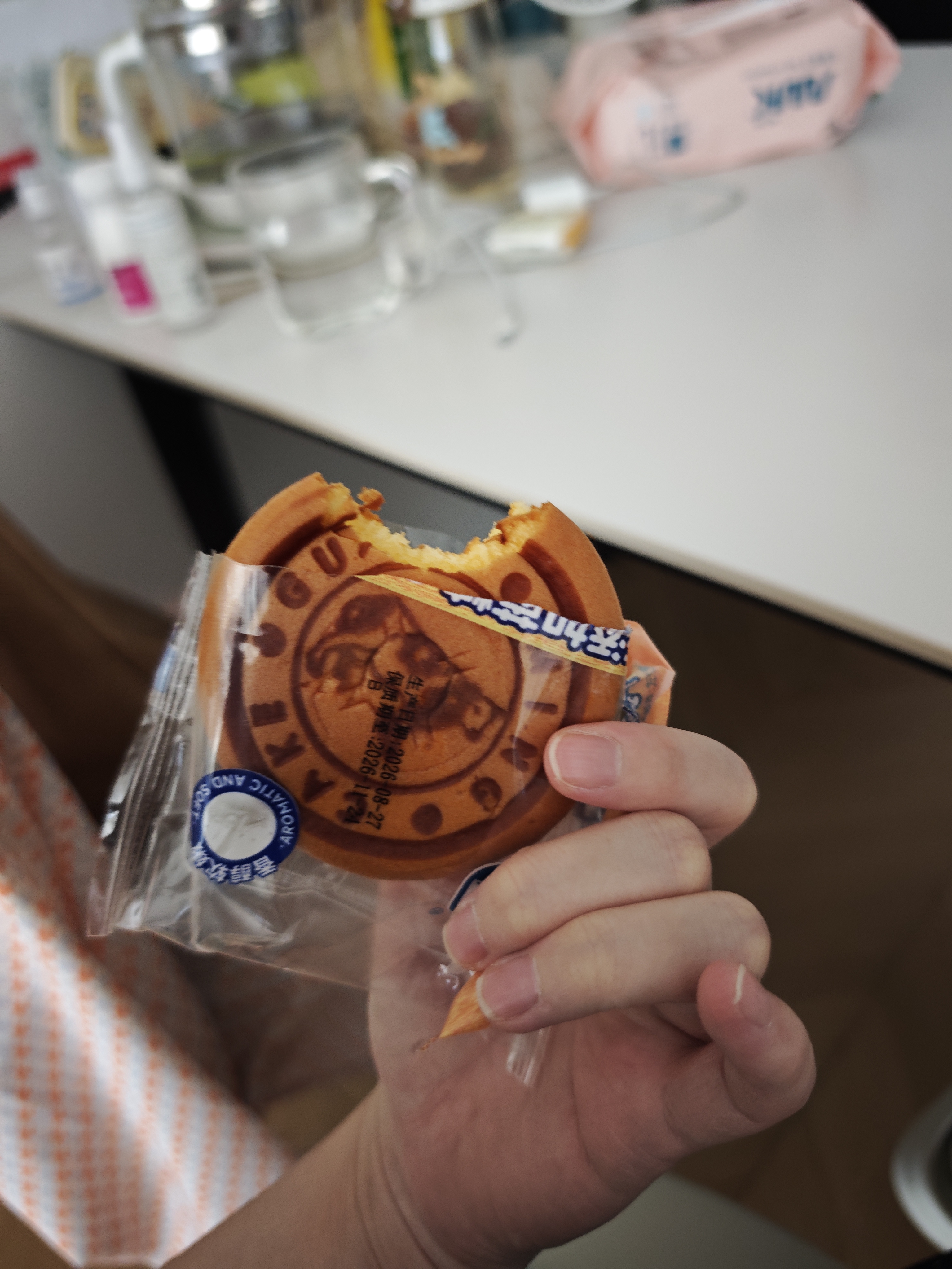 光明无添加蔗糖牛乳蛋糕 410g/袋 早餐吐司夹心面包办公室休闲 实拍图