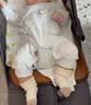 尼多熊婴儿袜子夏季薄款长筒袜100%棉0到3个月宝宝新生儿过膝袜儿童袜 实拍图