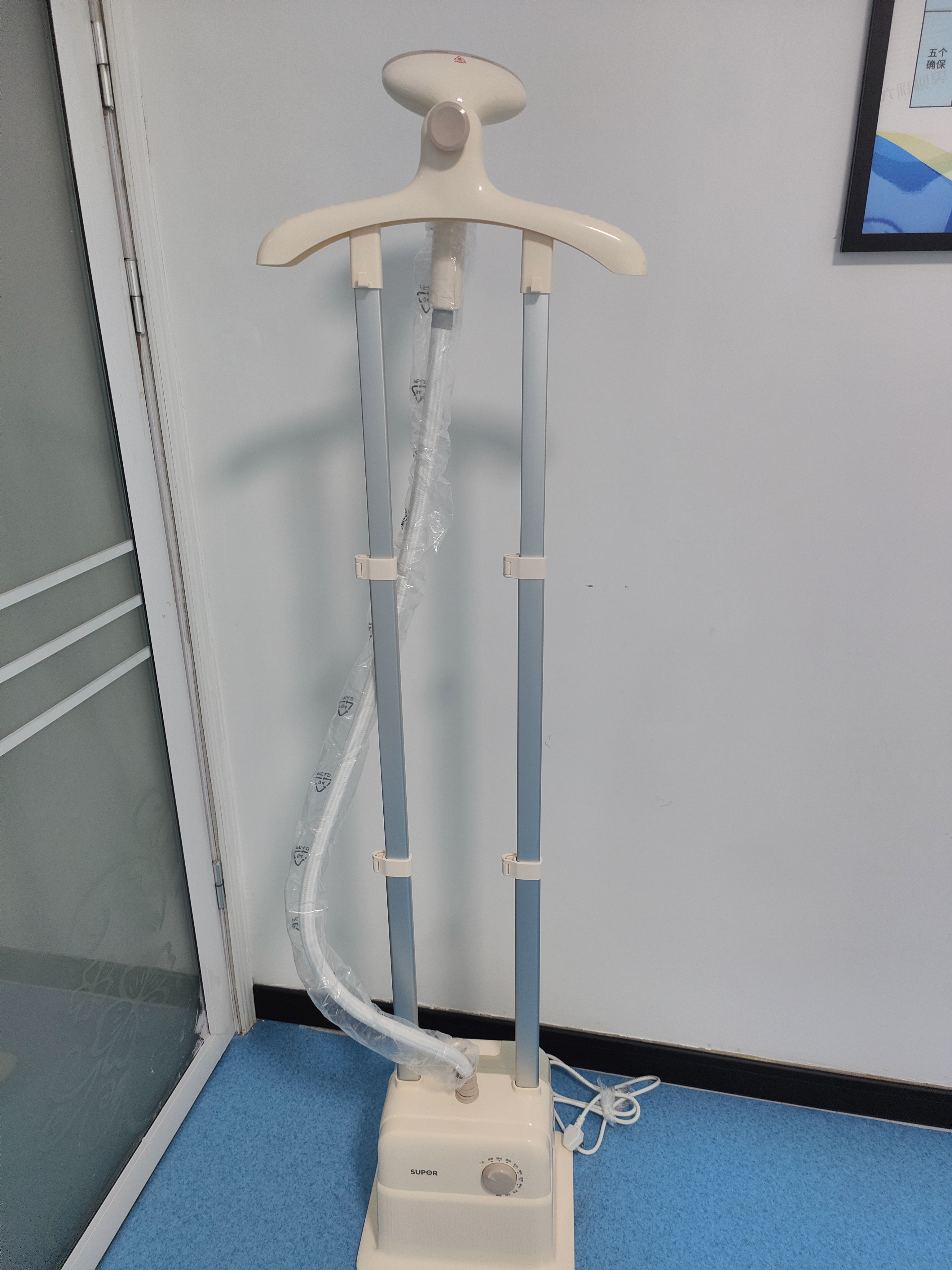 苏泊尔（SUPOR）挂烫机家用双杆加长熨衣板大功率手持蒸汽熨烫机除菌除螨去异味电熨斗商用服装店专用熨衣2025新款 双杆长板-十挡熨烫--235A 实拍图