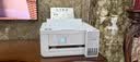 爱普生（EPSON）【6代新品】L4356墨仓式彩色无线AI学习打印机一体机家用/办公  L4266升级版(自动双面 液晶屏 白) 实拍图