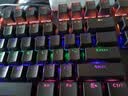 雷柏（Rapoo）V500PRO 有线背光机械键盘 104键全尺寸游戏电竞笔记本电脑多媒体办公吃鸡全键无冲键盘 茶轴 实拍图