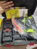 芝浦（zhipu）冲击电钻手电钻打孔充电式螺丝刀电动钻家用工具箱塑盒21V双电 实拍图