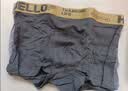 真维斯（Jeanswest）男士内裤纯棉平角裤大码四角4条 实拍图