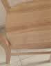 远舰餐椅全实木椅子靠背椅北欧风家用小户型餐桌椅吃饭椅子书桌椅 整装发货 原木色+实木座板 纯实木 2把（整装发货 免安装） 实拍图