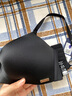 安莉芳【259元2件】光面无痕不空杯内衣小胸无空系无钢圈文胸节日礼物 黑色BLK 75B 实拍图