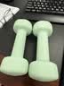 Keep哑铃女士健身家用彩色浸塑环保手铃亚铃全身塑形浅绿1.5kg*2 实拍图