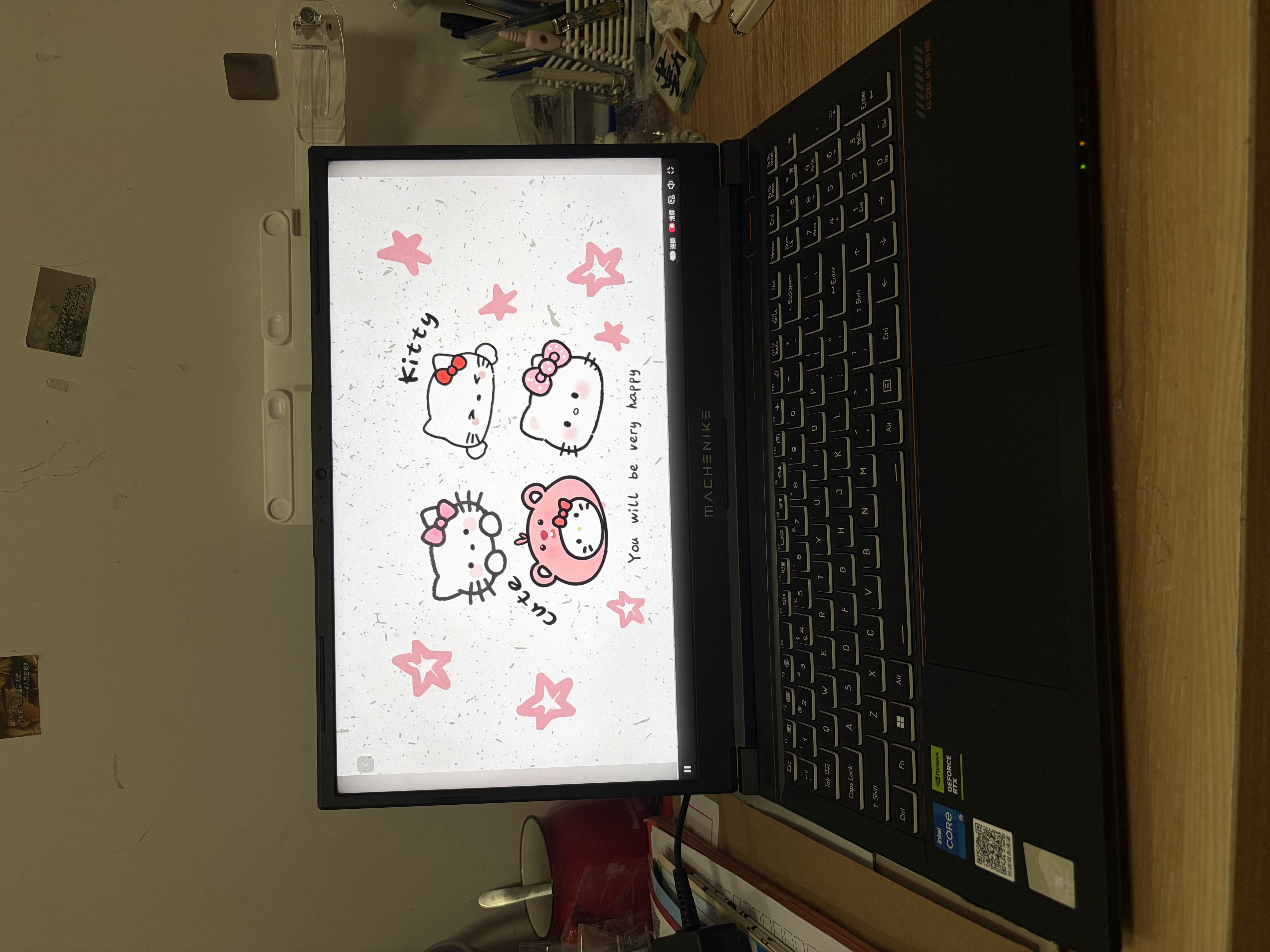 机械师星辰15【入学核心装备】15.6英寸学生AI办公游戏笔记本电脑酷睿i5 13420H RTX3050 165Hz 16G 512G 实拍图
