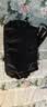 Lee斜挎包男士大容量潮牌单肩包上班通勤包包女休闲轻便邮差包 黑色 实拍图