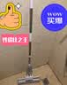百家好世胶棉拖把33cm1头滚轮挤水免手洗拖地神器家用海绵托把 实拍图