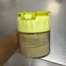 居元素玻璃密封防潮调料盒厨房调料瓶罐家用带勺调味罐350ml 柠檬黄 实拍图