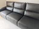 弗托纳电动真皮沙发客厅现代简约 半青皮懒人躺沙发 零靠墙【高加索】 三人位2.89m 半青皮-接触面 实拍图