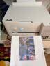 爱普生（EPSON）【6代新品】L4356墨仓式彩色无线AI学习打印机一体机家用/办公  L4266升级版(自动双面 液晶屏 白) 实拍图