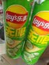 乐事（Lay's）无限薯片 翡翠黄瓜味 104克*2罐 208克 休闲零食 膨化食品 实拍图