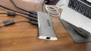 贝尔金（BELKIN）Type-C扩展坞 双HDMI超清4K拓展 10Gbps高效8合1 iPad,MacBook转接 PD供电 投屏 INC015 实拍图