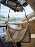 蔻驰（COACH）女士经典标志JULIET 25号老花单肩包女包斜挎包精致hobo包通勤包 B4/棕黄色 焦糖色 实拍图