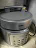 美的（Midea）有钛青瓷0涂层营养蒸电压力锅5L 智能预约多功能一体高压电饭锅MY-E5811G家用4-6人开盖火锅电饭煲 实拍图