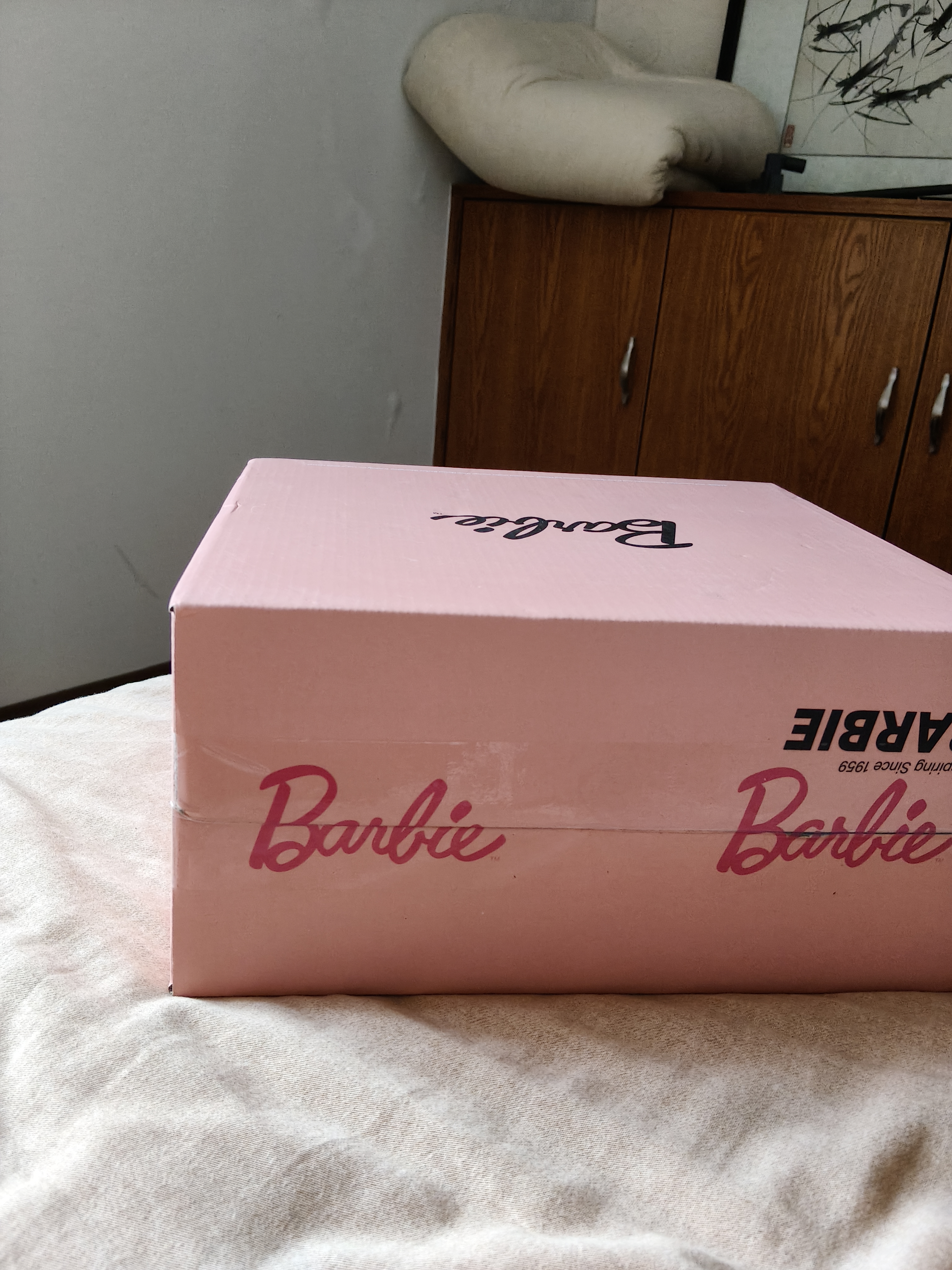 芭比（Barbie）单肩包包女大学生2026年新款轻奢斜挎包送闺蜜女朋友生日礼物 实拍图