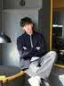罗蒙（ROMON）外套男秋季时尚夹克男士行政商务休闲立领棒球服上衣男深兰XL 实拍图