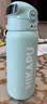 MIKAPU指纹水杯解锁指纹保温杯智能高颜值细长款大容量 天青色600ml+杯套【智能蓝牙版+316L不锈钢】 实拍图
