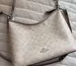蔻驰（COACH）【品牌直供】女士LAUREL中号单肩流浪包卡其棕CV975礼物次日达 实拍图
