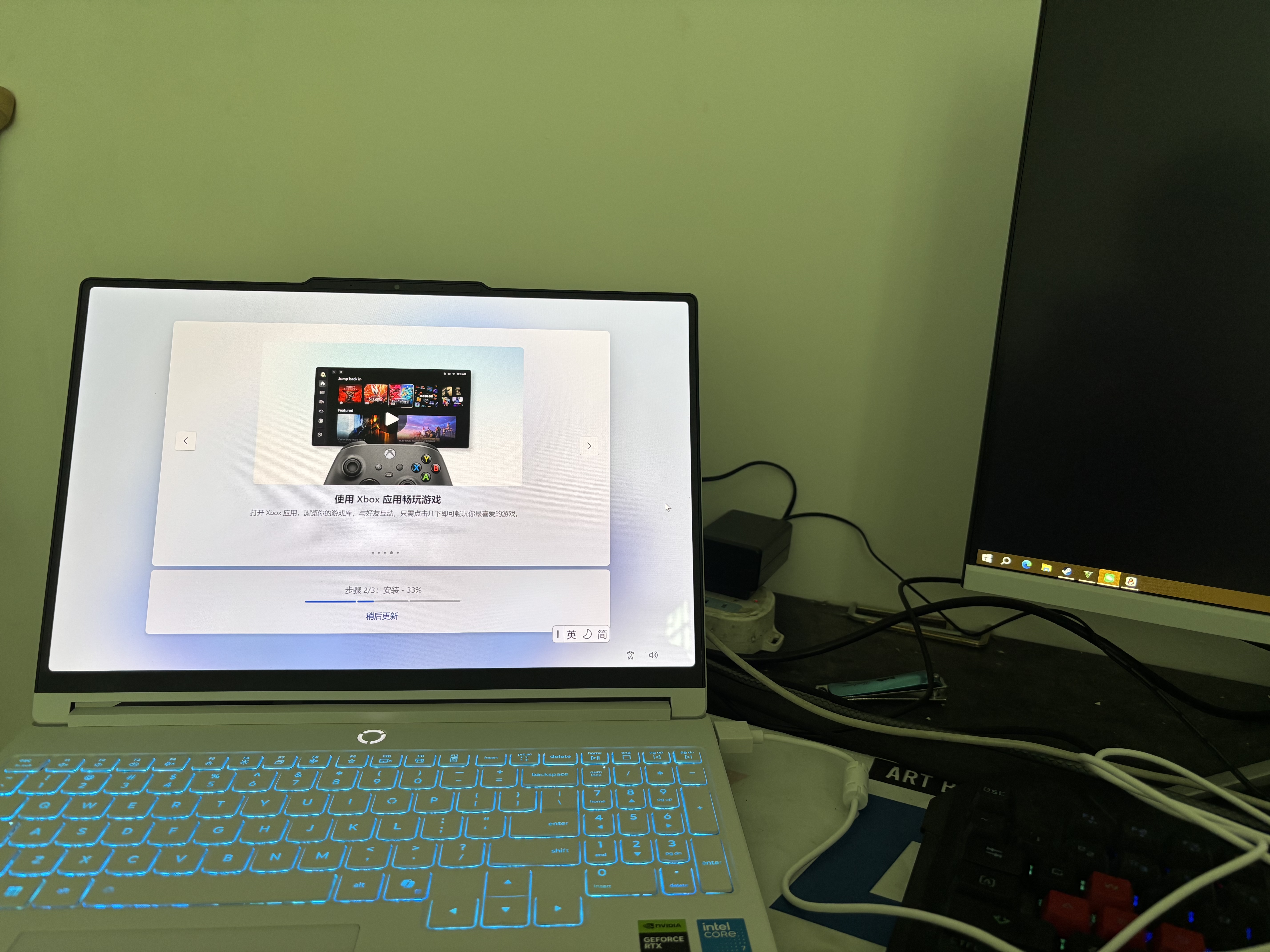 联想拯救者Y7000X 2026 电竞游戏本笔记本电脑(Core 7 245HX 16G 512G RTX5060 2.5K OLED 白)国家补贴 实拍图