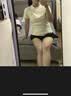 骆驼（CAMEL）运动套装女装夏季新款跑步瑜伽健身短袖短裤有内衬休闲弹力运动服 实拍图