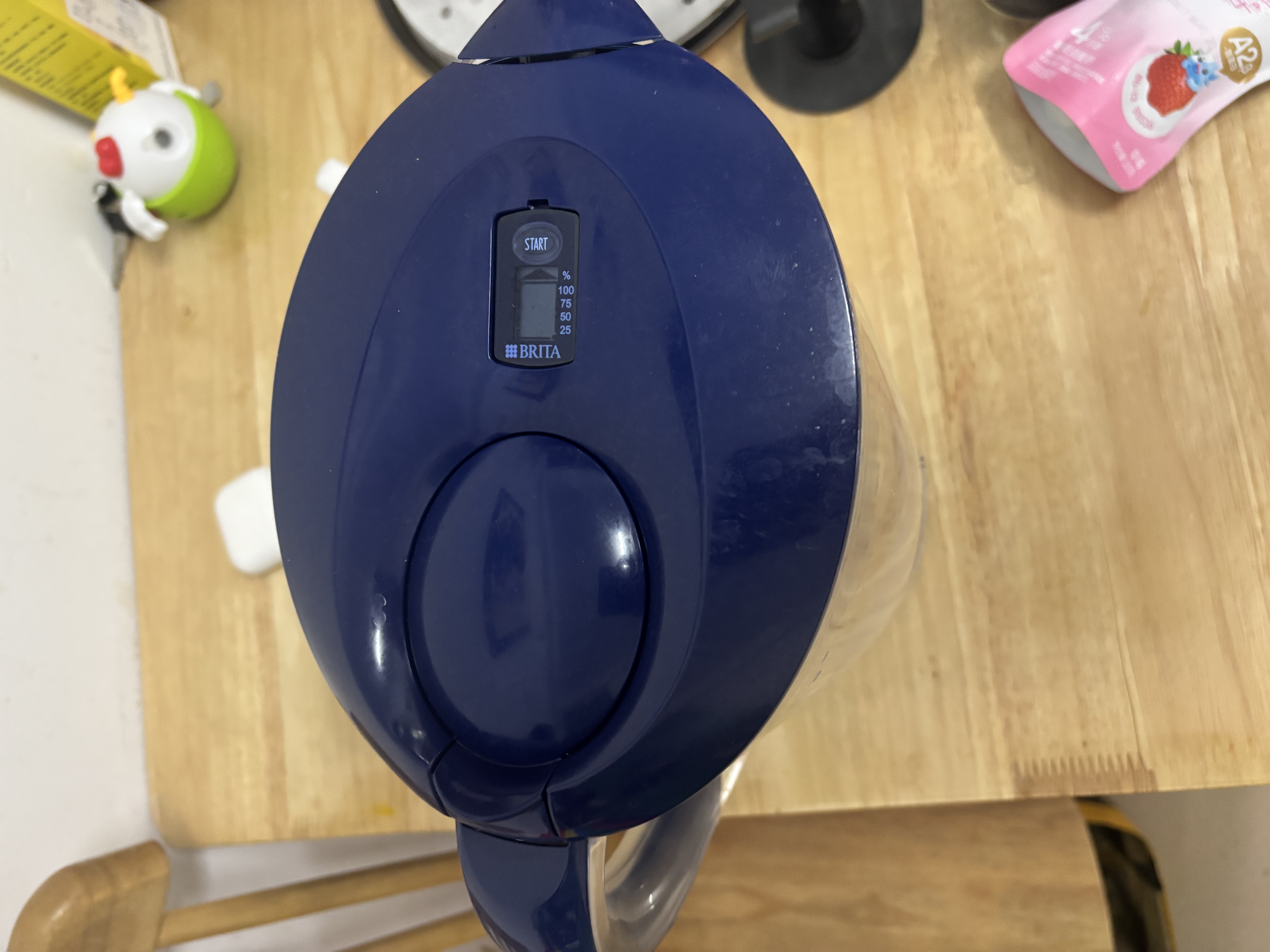 碧然德（BRITA） 过滤净水器 家用滤水壶 净水壶 海洋系列 3.5L蓝色 一壶3芯装 环保加固包装 实拍图