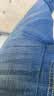 真维斯（Jeanswest）牛仔裤男2026夏季青年男士宽松直筒长裤弹力休闲长裤蓝色薄款32 实拍图