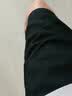 优衣库麻混纺舒适短裤女装485251 09 黑色 3XL 实拍图
