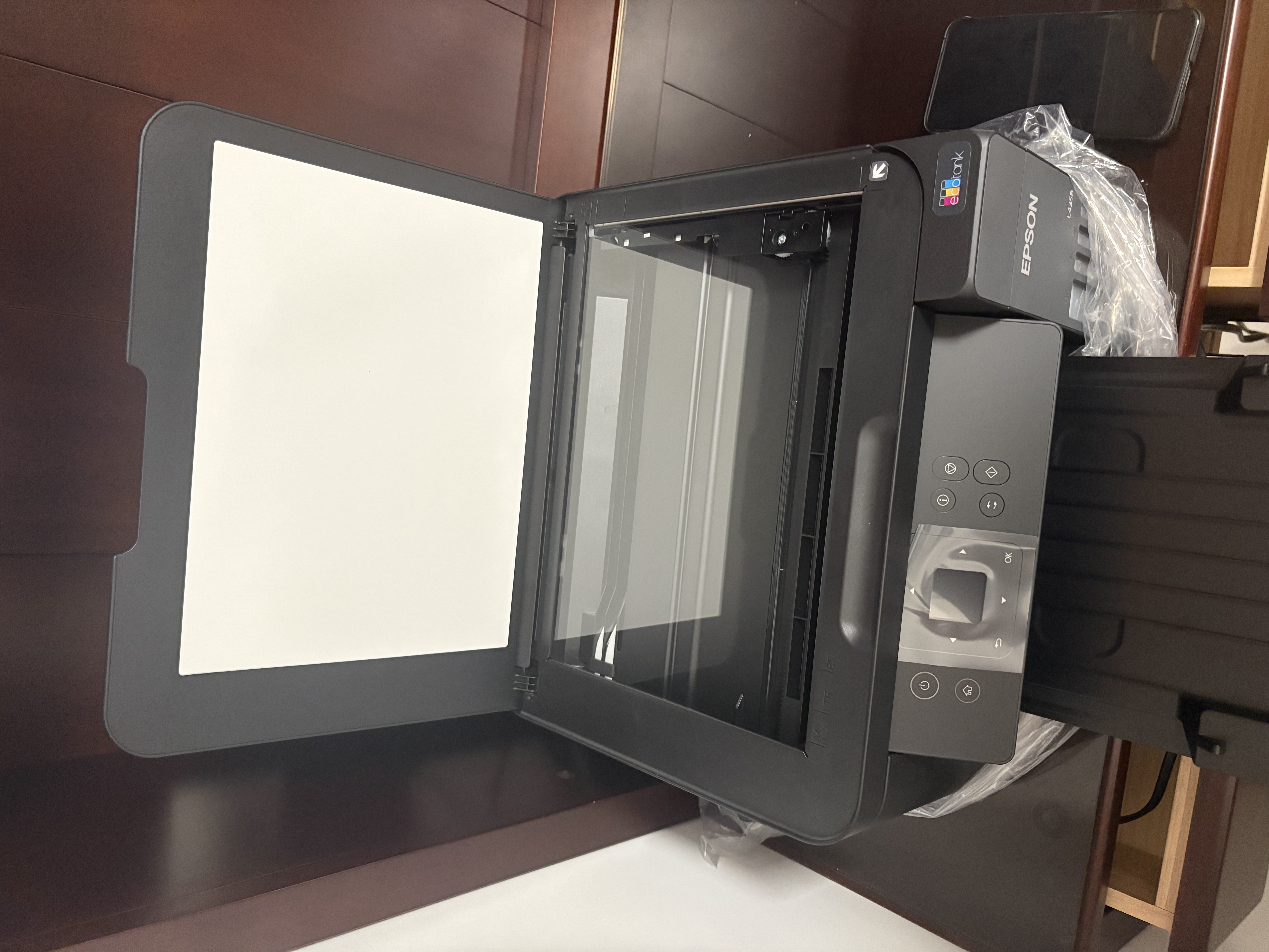 爱普生（EPSON）【6代新品】L4358墨仓式彩色无线AI学习打印机一体机家用/办公L4266/L4268升级自动双面/液晶屏/黑 实拍图