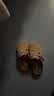 百丽舒适厚底勃肯鞋女外穿拖鞋JD044杏色 38 实拍图