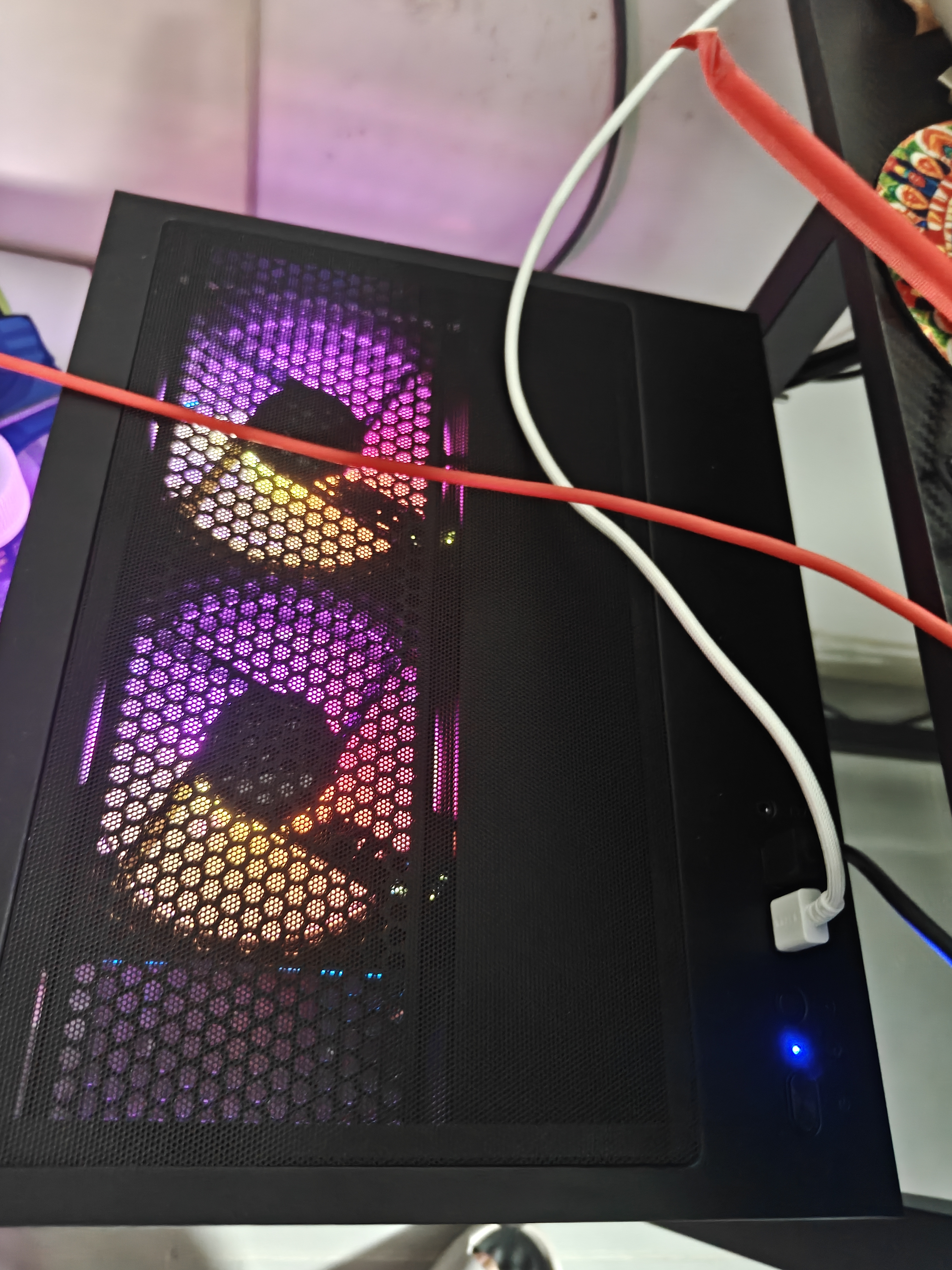 华硕（ASUS）i5 12600kf/12400f/14600kf/5060电脑主机5060Ti显卡游戏台式组装电脑主机整机DIY组装机 七：12600KF丨RTX5060Ti 8G 组装机 实拍图