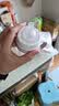 贝亲（Pigeon）自然离乳PPSU重力球吸管奶瓶双把手330ml12月+(附带奶嘴12月*2支) 实拍图