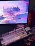 TickType塔塔次方现货机械键盘EVO80三模2.4G蓝牙HiFi成品办公学生游戏铝坨坨无畏契约 FR4脆轴阳极深紫 实拍图