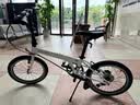 大行（DAHON）P8折叠自行车经典成人20英寸8速折叠车男女式运动单车KBC083 白色【经典版】 实拍图