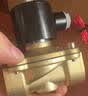 伊莱科（ELECALL）电磁阀铜制水阀油阀气阀进水阀门常闭型2W-160-15(4分) DC24V 实拍图