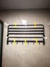 百悍毛巾架免打孔卫生间置物架浴室挂件厕所浴巾架套装卫浴洗手间收纳 实拍图