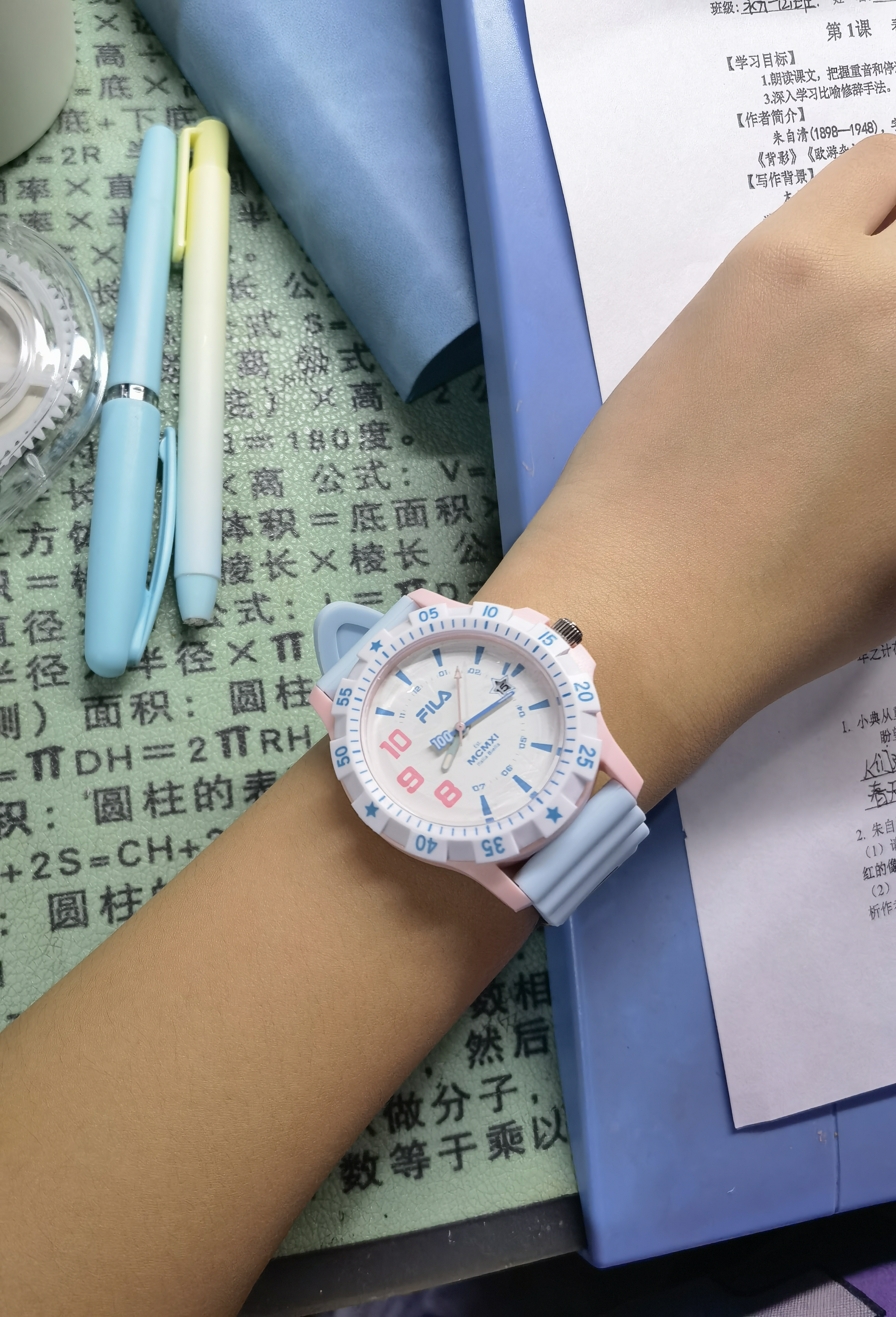 斐乐（FILA）学生手表初高中生生日礼物男女儿童手表考试手表运动表6920-005 实拍图