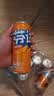 可口可乐（Coca-Cola）芬达Fanta 气泡果汁摩登罐碳酸饮料330ml*24罐 包装随机发 实拍图