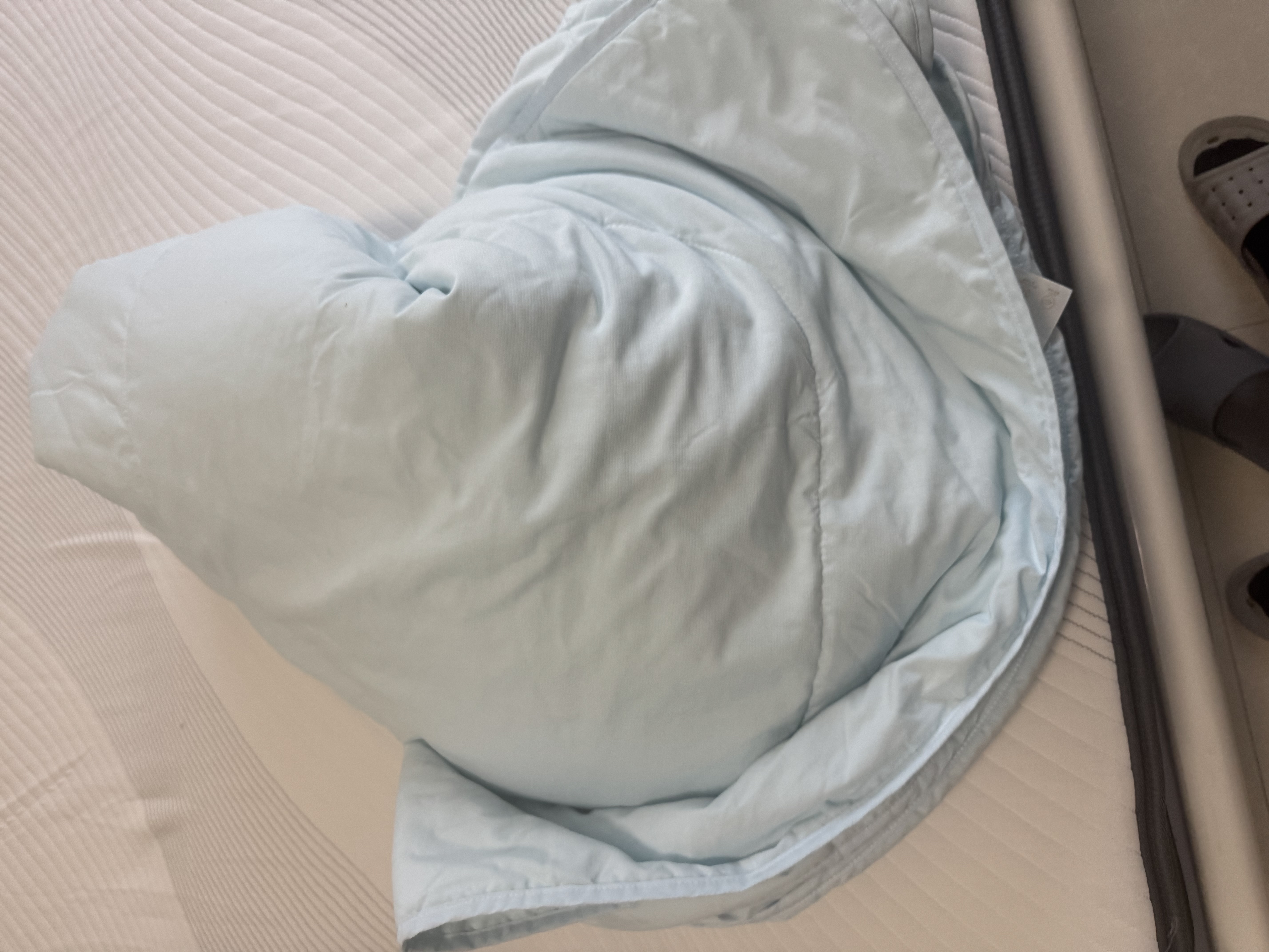 水星家纺大豆被子夏凉被双人空调被夏季可机洗夏被芯薄被220x240cm约3.6斤 实拍图