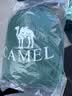 骆驼（CAMEL）户外吊床 旅游露营室内吊床宿舍秋千吊床 彩条小吊床 (双人加宽)墨绿/果绿,A1S3LU102 实拍图