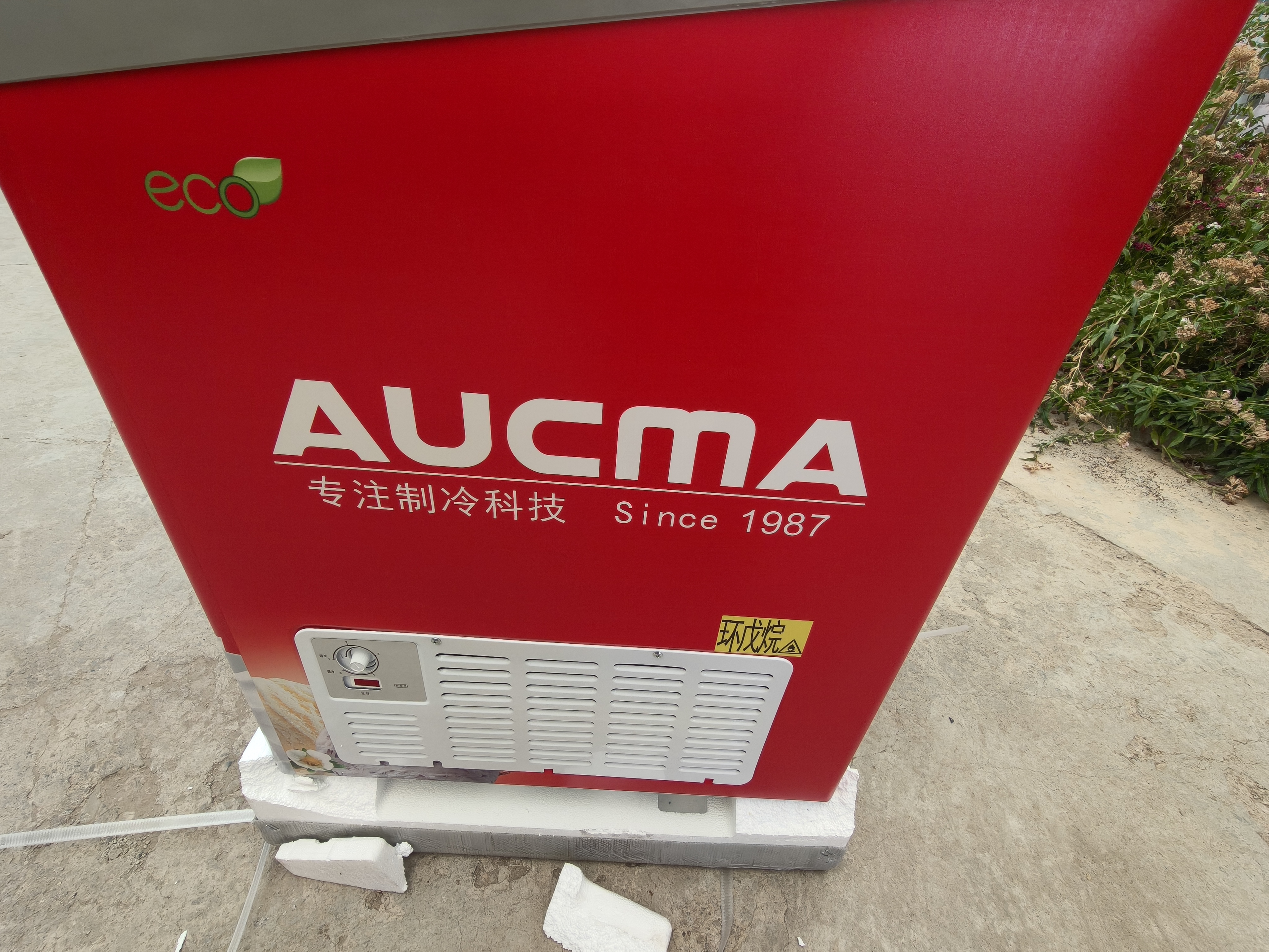 澳柯玛（AUCMA）338 升雪糕柜商超卖场海鲜生鲜速冻保鲜冰柜商用玻璃门冷冻展示柜 - 30℃深冷一级能效 SD-338HA 实拍图