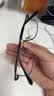 依视路（ESSILOR） 新款商务男镜架时尚镜框女配依视路镜片近视定制眼镜网上配镜 钛金属-4023BK-黑色 镜框+依视路膜岩高清1.56现片 实拍图